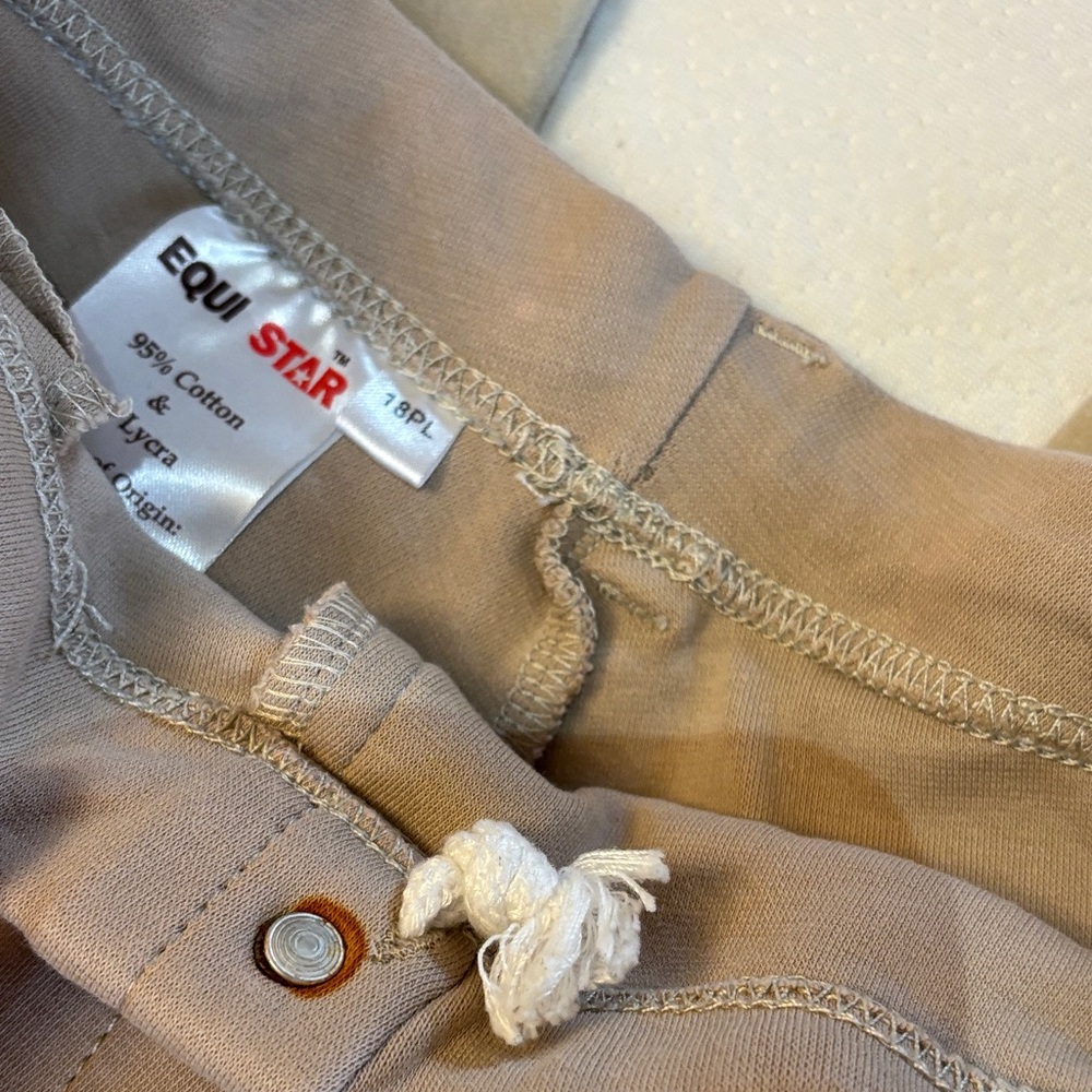 Tan Riding Pants - Picture 5 of 7